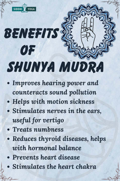 shunya mudra benefits