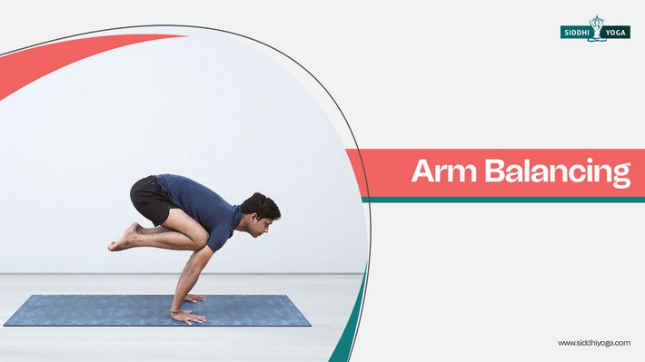 bras équilibrant les poses de vinyasa