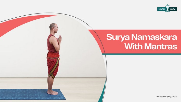 surya namaskara with mantras