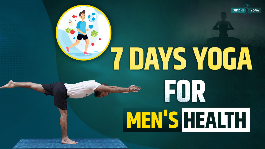 7 dias de ioga para a saúde masculina