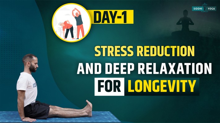 day 1 stress reduction and deep relaxation for longevity