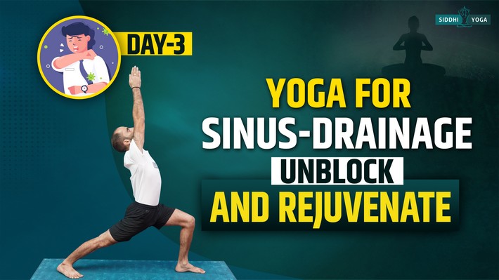 YOGA TO CURE SINUS & COLD | HOW TO CURE SINUS | HOW TO TREAT COLD | Simple  Yoga Lessons - YouTube