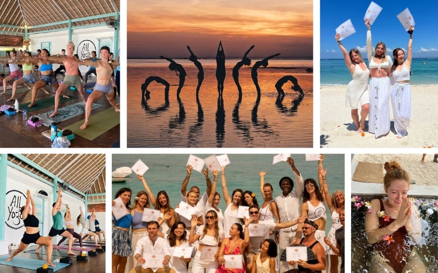 All Yoga Bali Collage