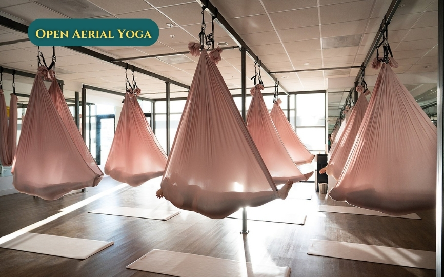 Открытая эериальная йога