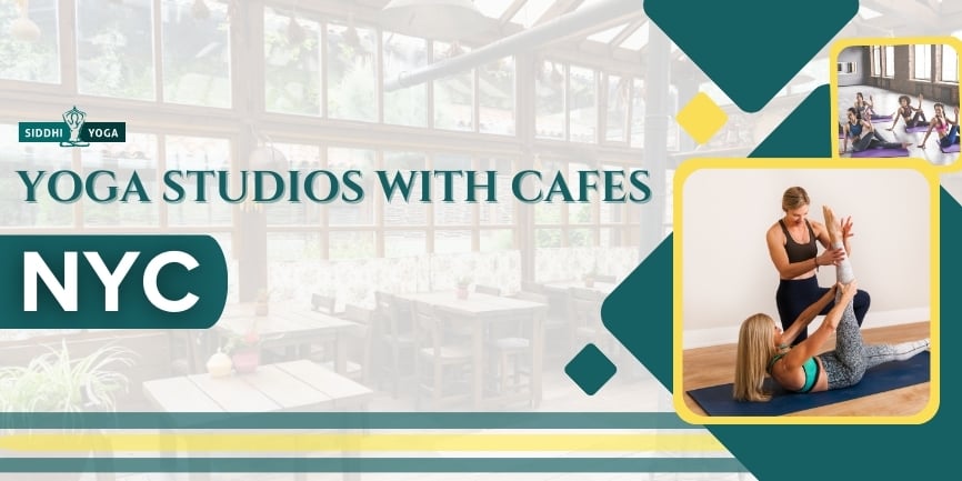 Студия йоги с кафе в Нью-Йорке