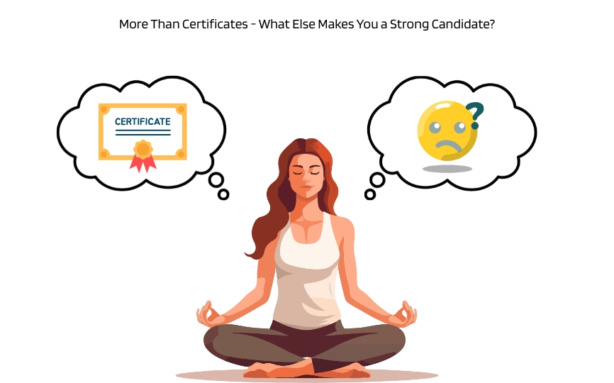 ¿Qué más te convierte en un candidato fuerte más que certificados? ¿Qué más te convierte en un candidato fuerte?