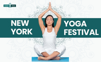 L&#39;atmosfera del New York Yoga Festival