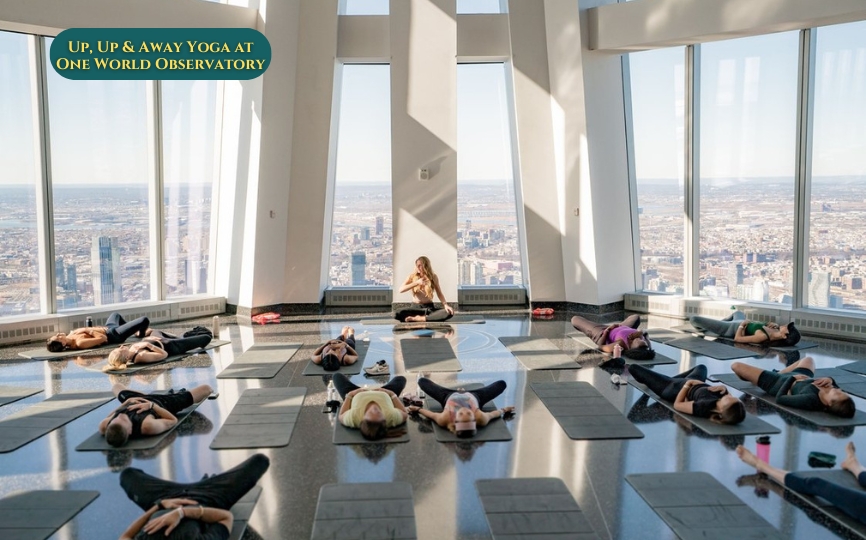 Up, Up & Away Yoga at One World Observatory