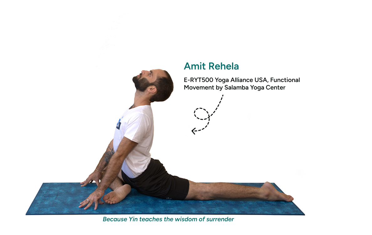 Amit Rehela, profesor de Yin Yoga
