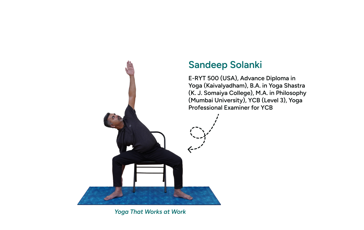 Sandeep Solanki Stuhl-Yoga