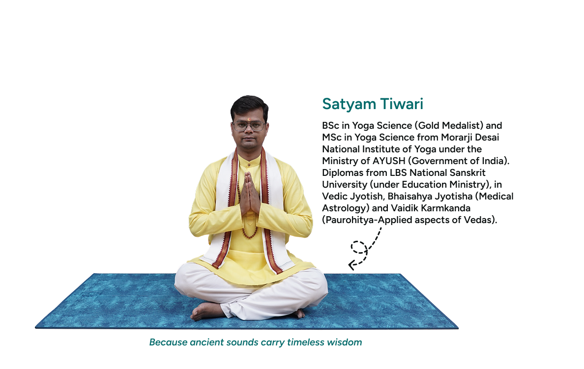 ساتيام تيواري، مدرب يوغا المانترا