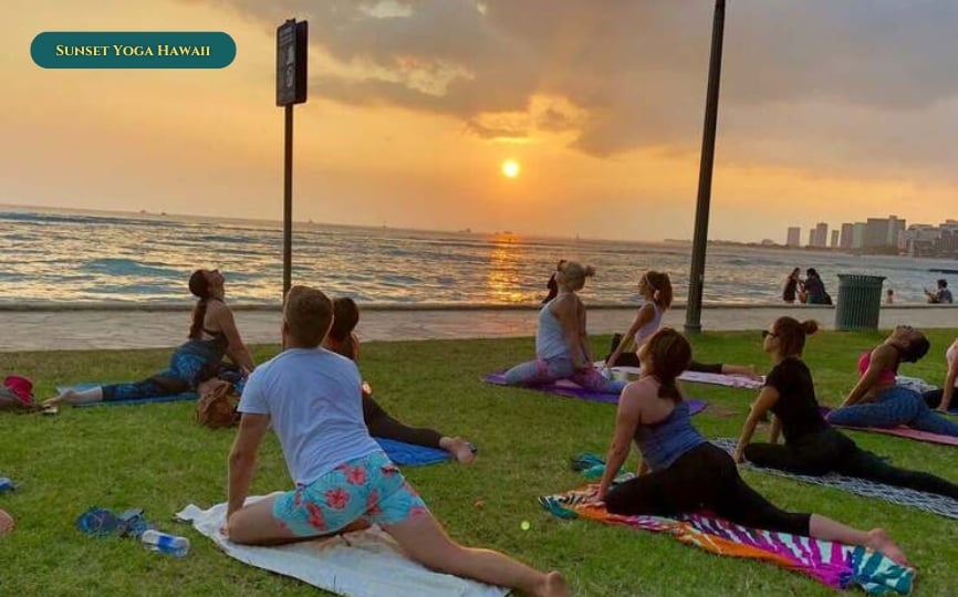 Sunset Yoga Hawaii