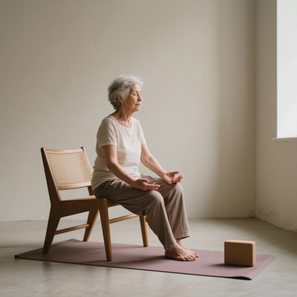 Personen, die mit Stress oder Müdigkeit umgehen