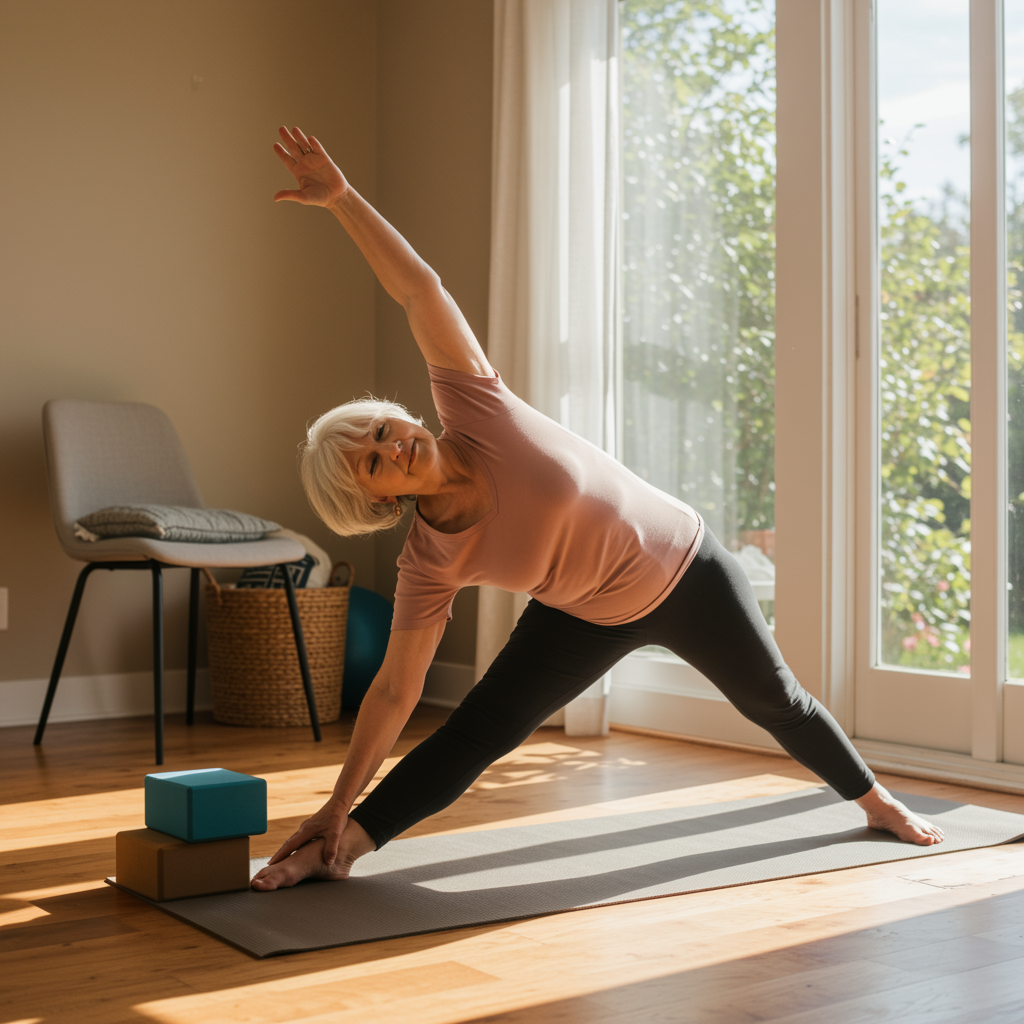 Senioren, die sanfte Bewegung suchen