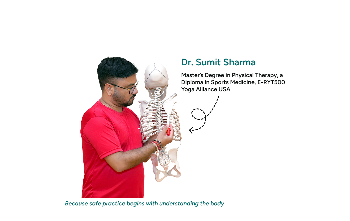 Dr. Sumit Sharma, instrutor de ioga