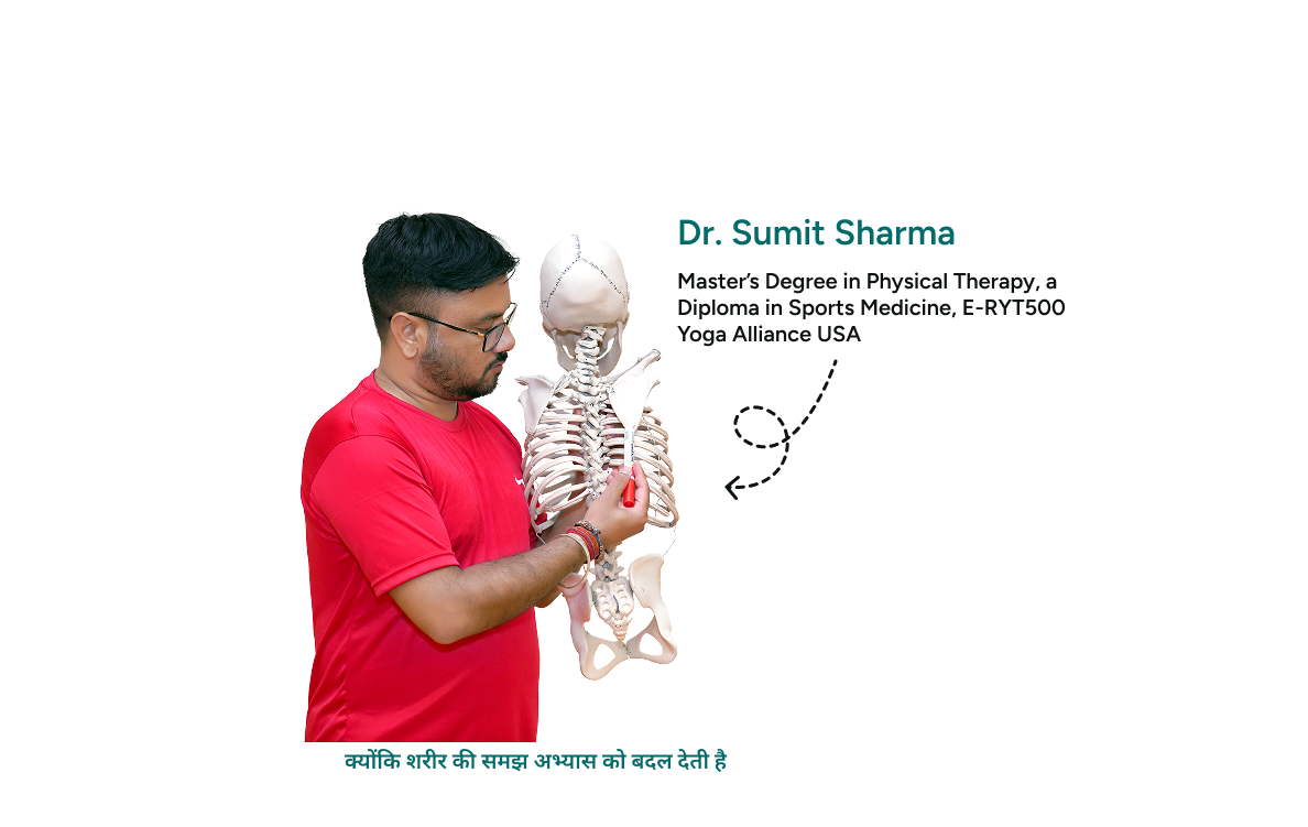 Profesor de yoga Dr. Sumit Sharma