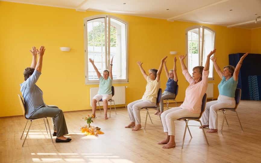 Chair Yoga classes in nevada