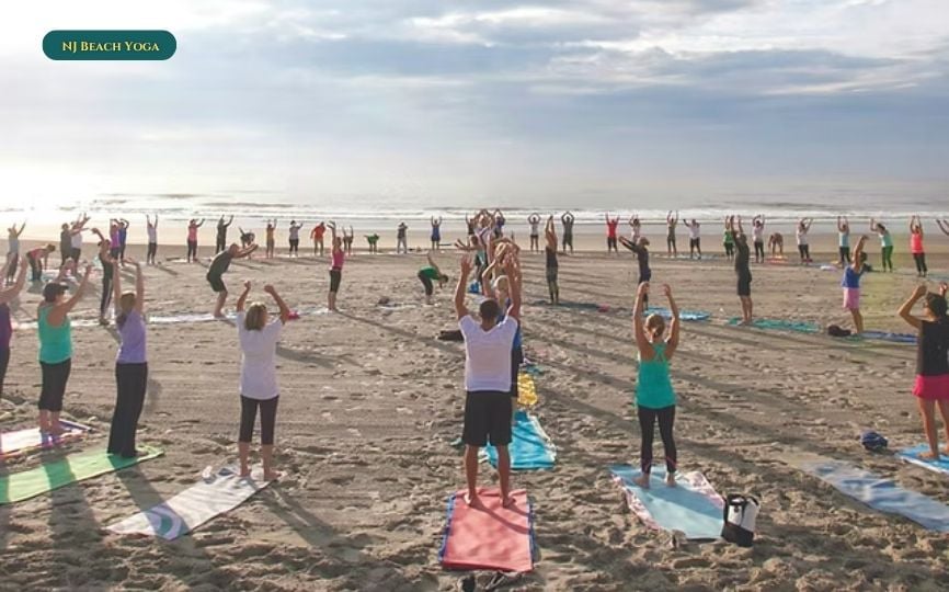 NJ Beach Yoga