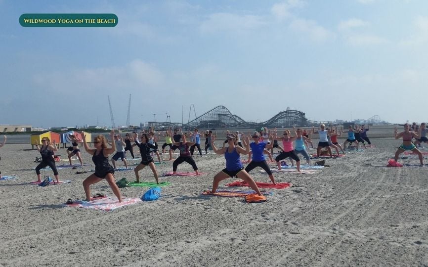 Wildwood Yoga on the Beach